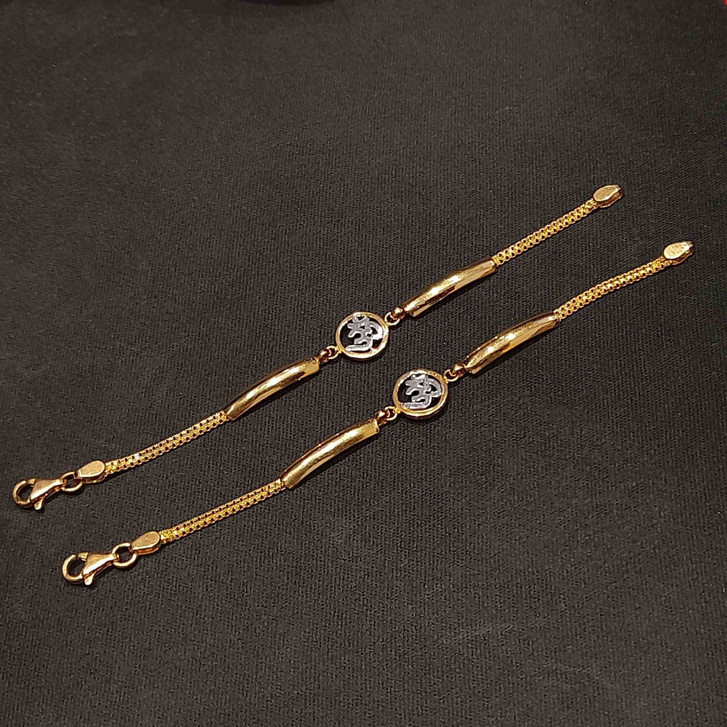 Divine Om Link Bracelet