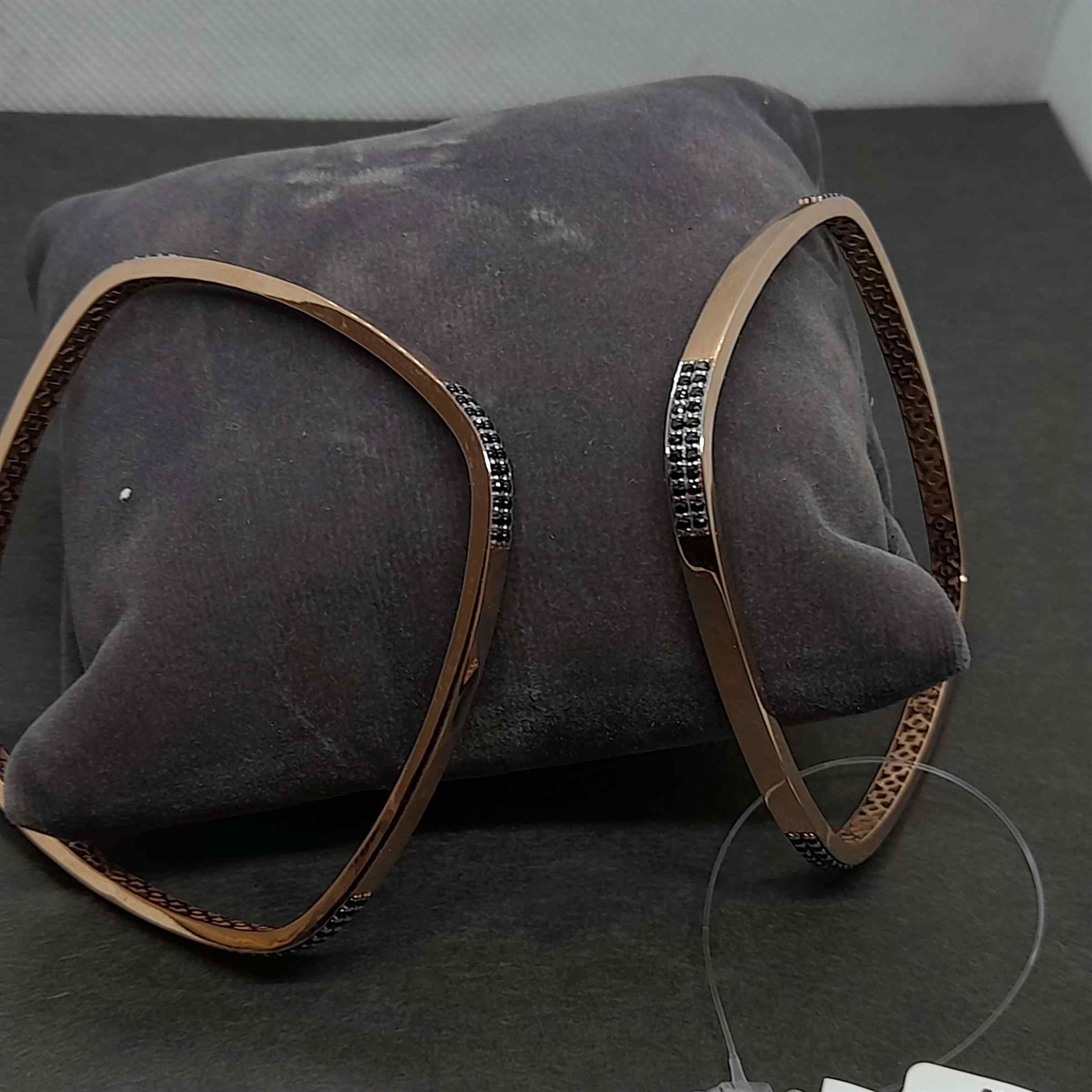 Midnight Spark Rose Gold Kada