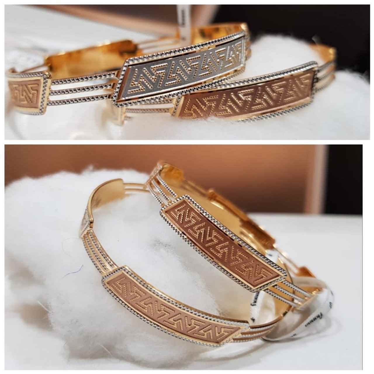 Geometric Grace Designer Kada